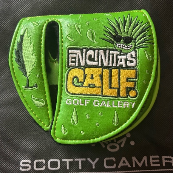 RARE Scotty Cameron Lime Agave Mid Mallet Headcover Gallery